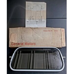 NOS 1965 GM Truck Outside Rear View Mirror White Chevy GMC 11-28400-00 3889022